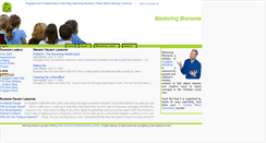 Desktop Screenshot of mentoringmoments.frogspot.com