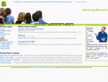 Tablet Screenshot of mentoringmoments.frogspot.com